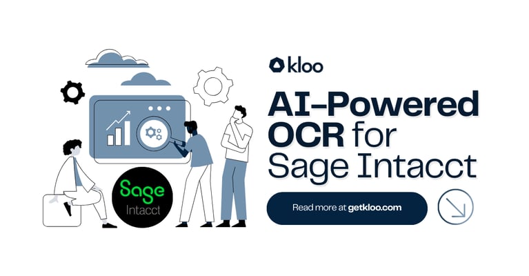 How Kloo Enhances Sage Intacct with AI-Powered OCR