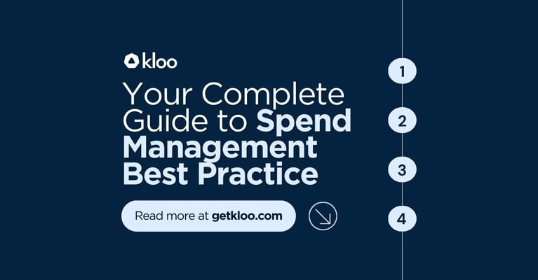 Your Complete Guide to Spend Management Best Practice with Kloo